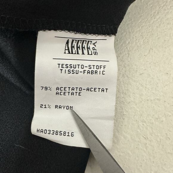 Vintage Y2K Moschino Cheap Chic Black Pants Size 40/10 Italy AEFFE Designer - Picture 11 of 13